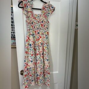 Crosby Floral Midi Dress